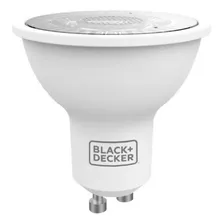 Lámpara Led Black+decker Dicroica Gu10 6.5w Luz Cálida 3000k