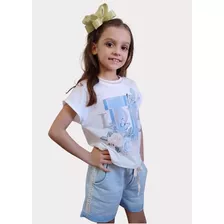 Conjunto Infantil Menina Butterflies Love Petit Cherie