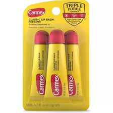 Carmex Balsamo Labial! Pack X 3 Original Usa