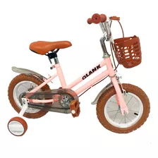 Bicicleta Infantil Rodado 12 Color Pastel Estilo Vintage