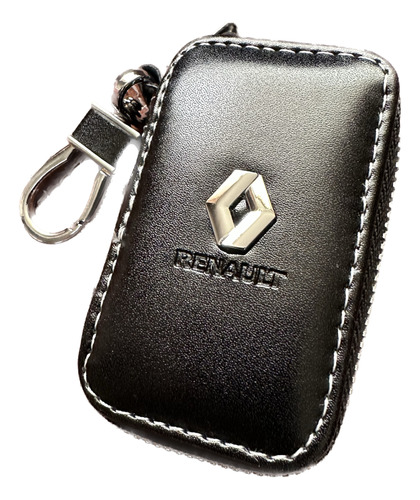 Funda Llave Proteccin Vinipiel 360 Renault Logo Metalico Foto 5