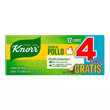 Caldo De Pollo Knorr Suiza 8 Cubos + 4 Cubos