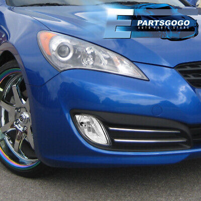 For 10-12 Hyundai Genesis Coupe Clear Bumper Driving Fog Aac Foto 6