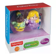Bonecas Little People- Rapunzel E Tiana - Fisher-price
