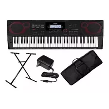 Organo Teclado Casio Ct-x3000 + Fuente + Soporte + Funda