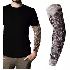 Mangas Protector Solar Uv Tatuaje Deportiva Ciclista 1ud