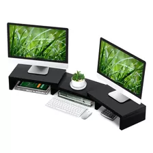 Tavr Soporte Vertical Monitor Doble - Organizador De Es...