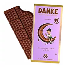 Chocolate Barra 70% Cacau Meio Amargo 90g Danke