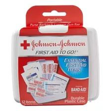 Johnson & Johnson Kit De Primeros Auxilios Para Llevar, 12 .