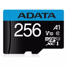 Memoria Micro Sd 256 Gb Adata Premier Sdhc Sdxc Uhs-i C10 A1