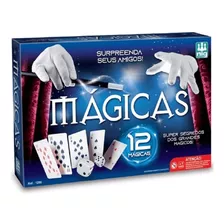 Jogo Caixa De Mágica 12 Truques 1200 - Nig