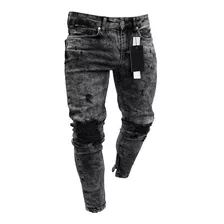 Mens Rasgado Jeans Skinny 6