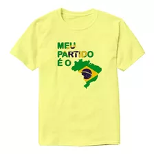 Camiseta Camisa Meu Partido É O Brasil 7 De Setembro