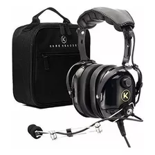 Kore Aviation P1 Pnr Mono Pilot Aviacion Auriculares Con Sop