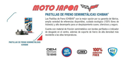 Pastillas Y Balatas De Freno + Dampers Honda Cb125 F Twister Foto 3