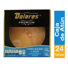 Caja De Atún Dolores Premium Aleta Amarilla En Agua 140 Gr