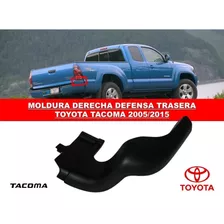 Moldura Derecha Defensa Trasera Toyota Tacoma 2005-2015