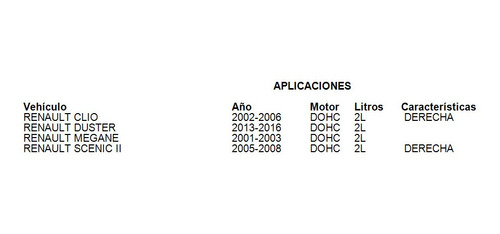 Junta Multiple Admision Derecha Renault Scenic Ii 2005 2.0l Foto 2