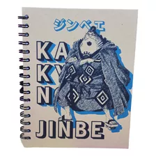 Cuaderno De Jinbe De One Piece