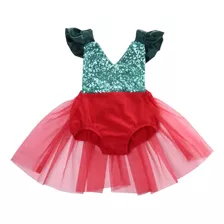 Roupa Bebê Body Fantasia Mamãe Noel Natal Frete Grátis