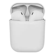 Auriculares Bluetooth Inpods 12 Modelo Simple, V5.3, Color Amarillo Claro, Color Verde