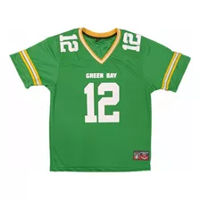 Camiseta Futebol Americano M10 Dunk Green Bay