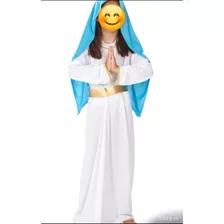 Traje Disfraz Virgen 