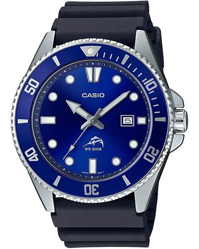 Relógio Casio Duro Marlin Mdv106b-2av, Sea, Diver 200m.