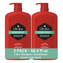 Old Spice Pure Sport - Champú Y Acondicionador 2 En 1 Para.