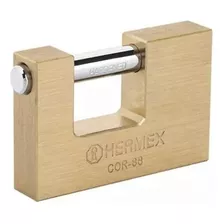 Candado Hermex Cor-88 Anti Palanca 2 Llaves Mf Shop