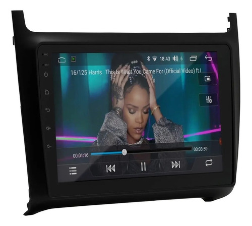 Android Vw Polo Vento 2013-2018 Touch Usb Radio Bluetooth Hd Foto 2
