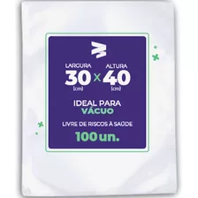 Sacos Plasticos Para Vácuo 30x40 100un
