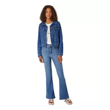 Jaqueta Jeans Feminina Reta Com Botões Hering H8te