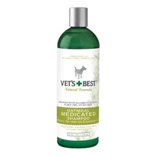 Shampoo Vets Best Medicado Piel Seca Avena