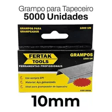 Grampo Para Grampeador Tapeceiro 10mm Prof. Com 5000 Grampos