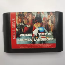 Where In Time Is Carmen San Diego Sega Mega Drive Tec Toy