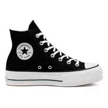 Zapatilla Converse Chuck Taylor Hi Plataforma Mujer Negro