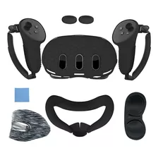 Para Meta Quest 3 Funda De Silicona Accesorios Vr