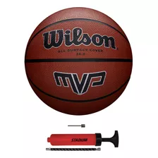 Bola Basquete Wilson Mvp Oficial Feminina Tamanho 6 + Bomba