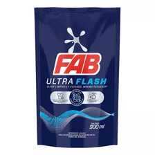 Detergente Fab 900 Ml Ultra Flash