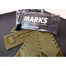 Marcadores De Velcro Para Alfombra Bateria Marks!