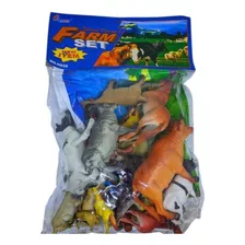 Kit De Animais Bichos Diversos Tamanhos