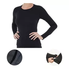 Blusa 2 Pele Termica Forrada Para Inverno Frio Intenso