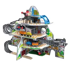 Hape Niños De Tren De Madera Mighty Montaña Mina Conjunto