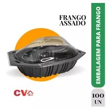 Embalagem P/ Frango Assado Resistente Térmica Cx C100 Full