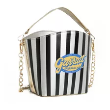 Bolsa Criativa Divertida Popcorn Pipoca City Rock