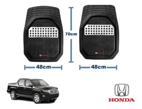 Tapetes 4pz Charola 3d Logo Honda Ridgeline 2014 Foto 4