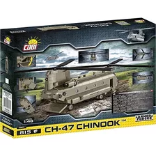 Cobi Armed Forces Ch-47 Chinook Helicóptero, Militar