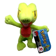 Boneco De Pelúcia Pokémon Treecko Arcko Geckarbor Original