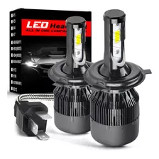 Kit Faros Luz Led H4 14000lm Para Mitsubishi Haz Alta/baja